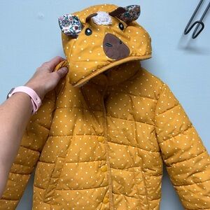 Boden giraffe fall jacket. Perfect for girl or boy